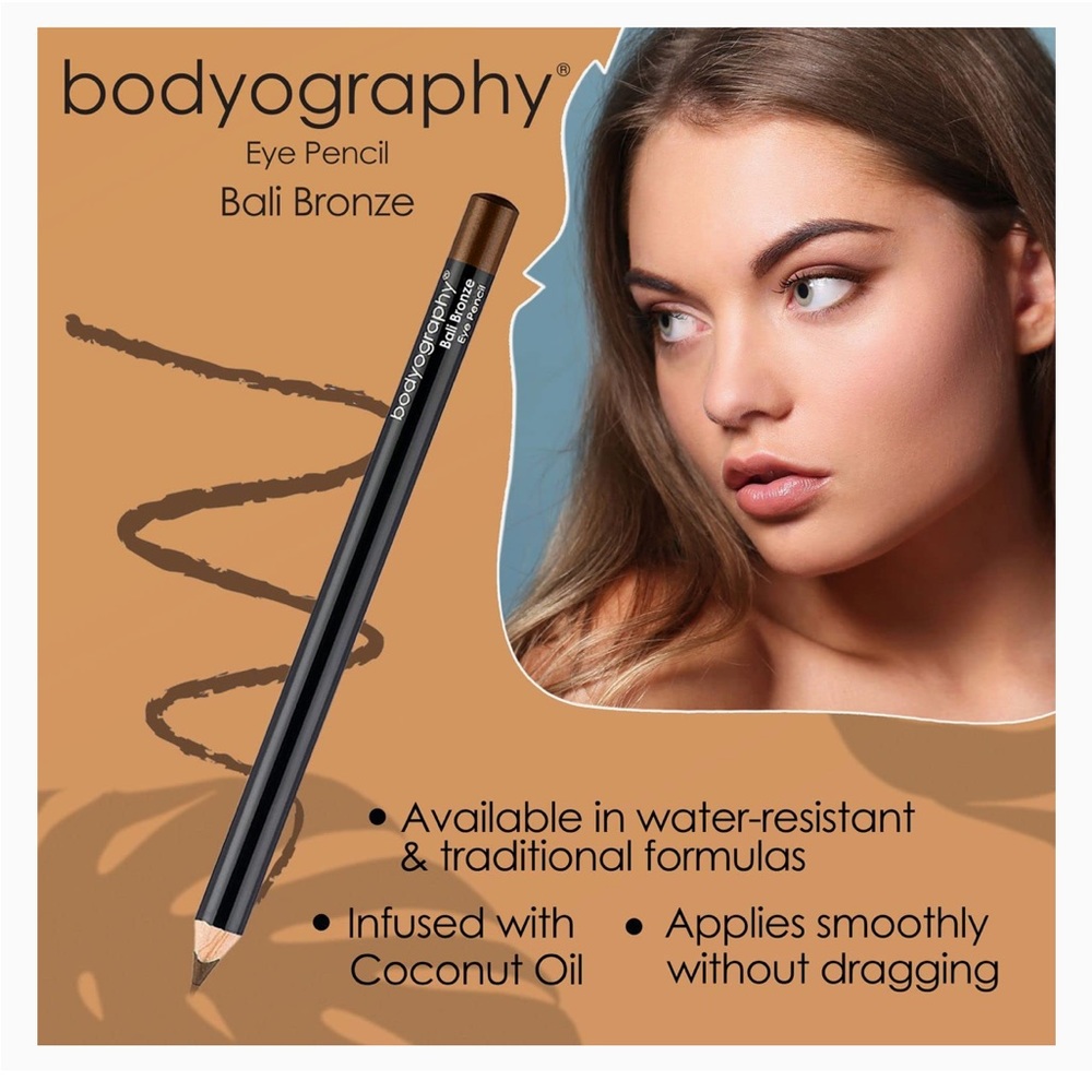Bodyography Eye Pencil - Water-Resistant Vegan Eyeliner - Smokey Look (bronze) - Picture 7 of 8
